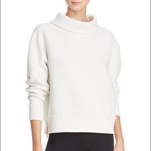 Varley “Simon” Ribbed Cotton White Sweater Small